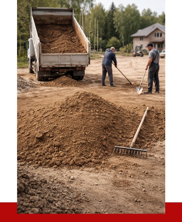 Суглинок для планировки в Красноуфимске с доставкой от 4266 р. | ПРОНЕРУДКрф