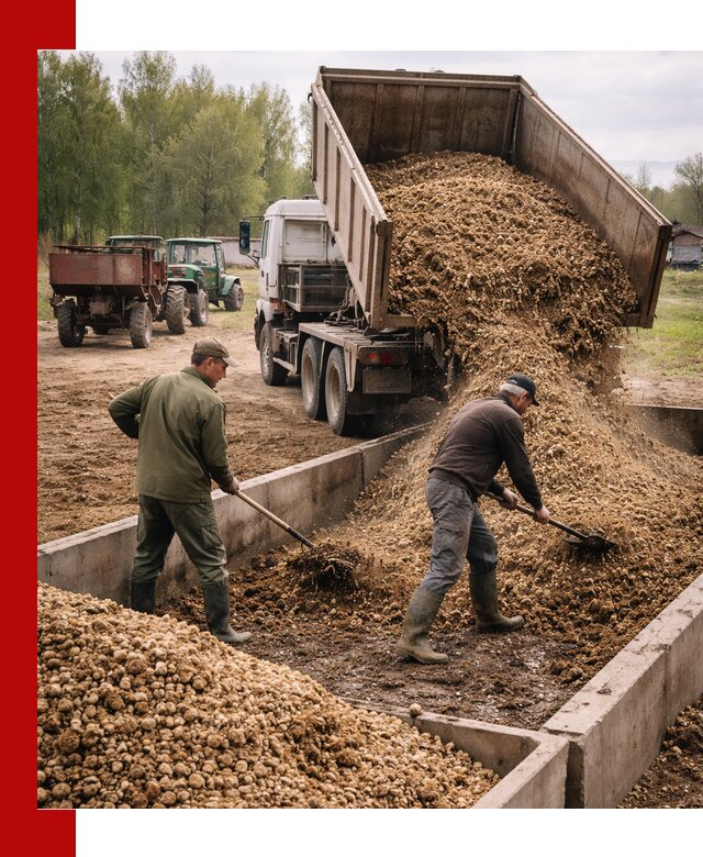 Куриный помет с доставкой в Красноуфимске оптом и в розницу