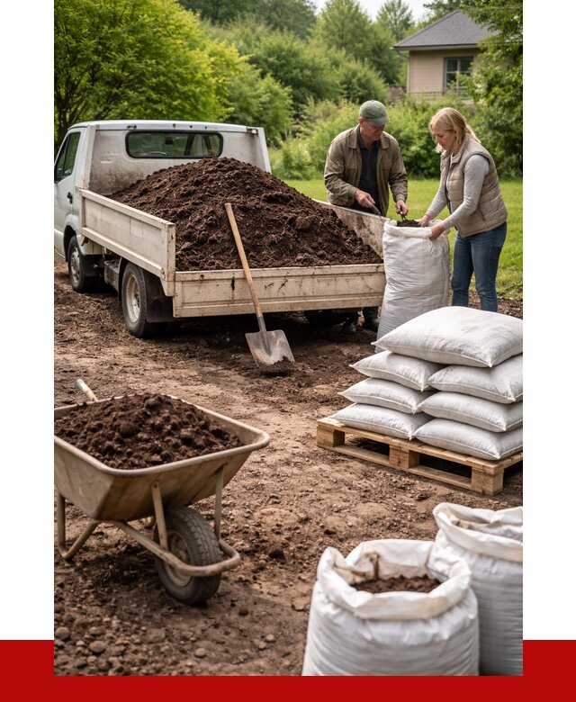 Перегной в мешках с доставкой в Красноуфимске от 2235 р. | ПРОНЕРУДКрф