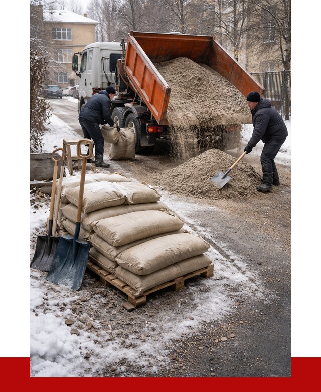 Противогололедные материалы оптом в Красноуфимске от 4266 р. | ПРОНЕРУДКрф