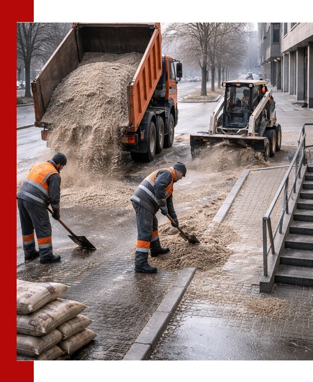 Поставка противогололедных материалов в Красноуфимске