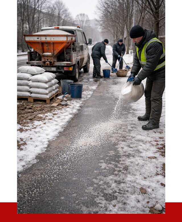 Реагент против гололеда в Красноуфимске с доставкой от 4571 р. | ПРОНЕРУДКрф