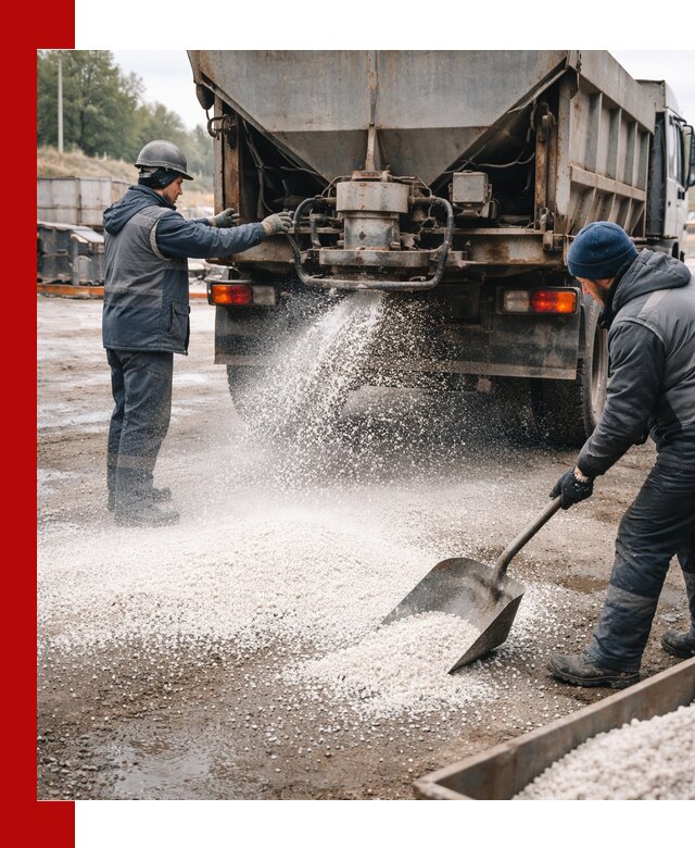 Доставка и продажа хлористого кальция в Красноуфимске