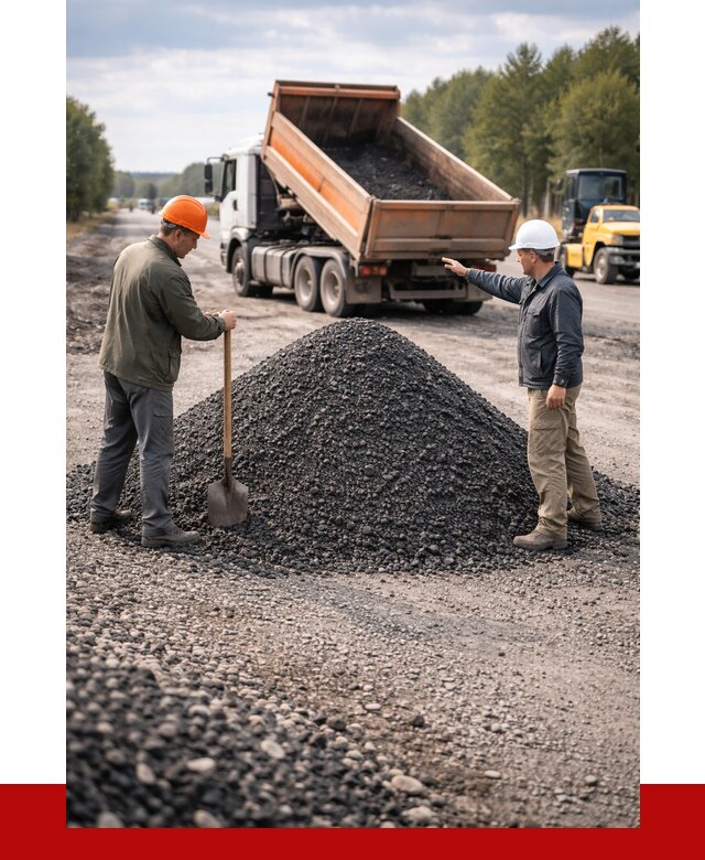 Купить асфальтовую крошку для дорог в Красноуфимске от 4266 р. | ПРОНЕРУДКрф