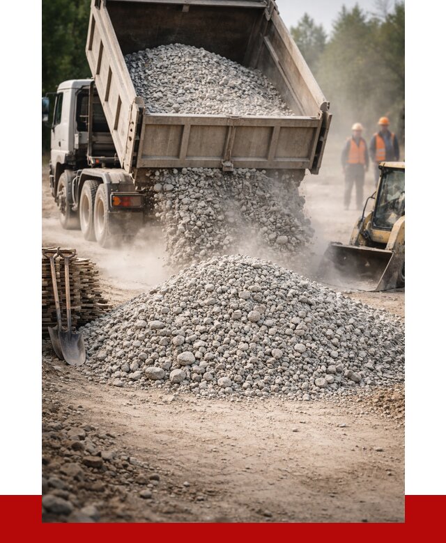 Купить дробленый бетон в Красноуфимске от 1727 р./куб | ПРОНЕРУДКрф