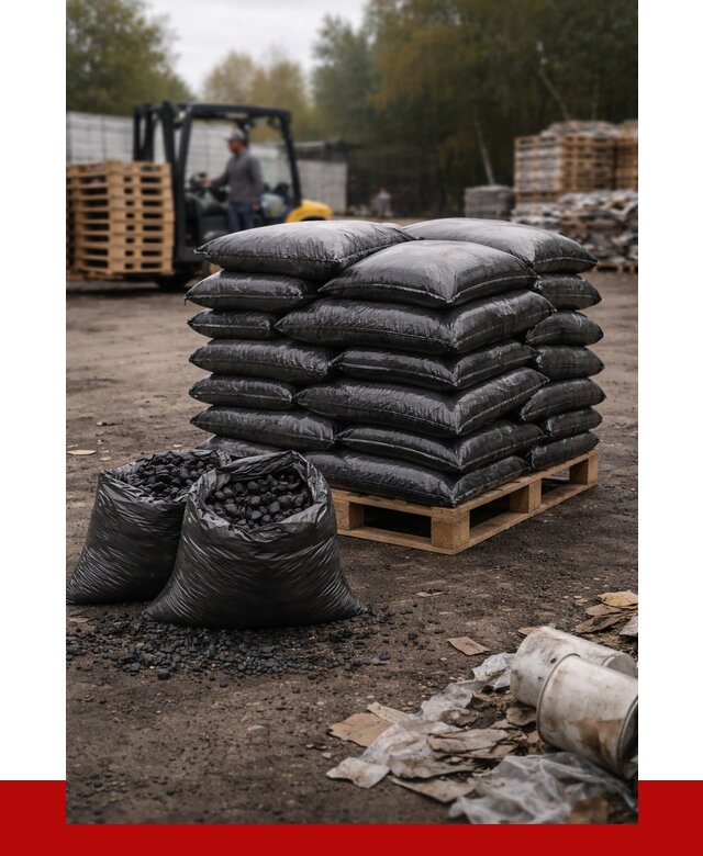 Купить уголь в мешках с доставкой в Красноуфимске от 7618 р. | ПРОНЕРУДКрф
