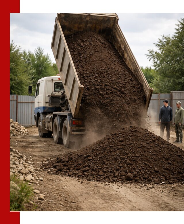 Доставка самосвалом 10 кубов в Красноуфимске быстро и надёжно