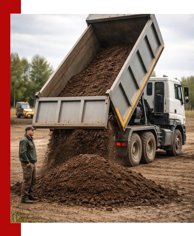 Аренда самосвала с водителем в Красноуфимске для сыпучих грузов и навоза