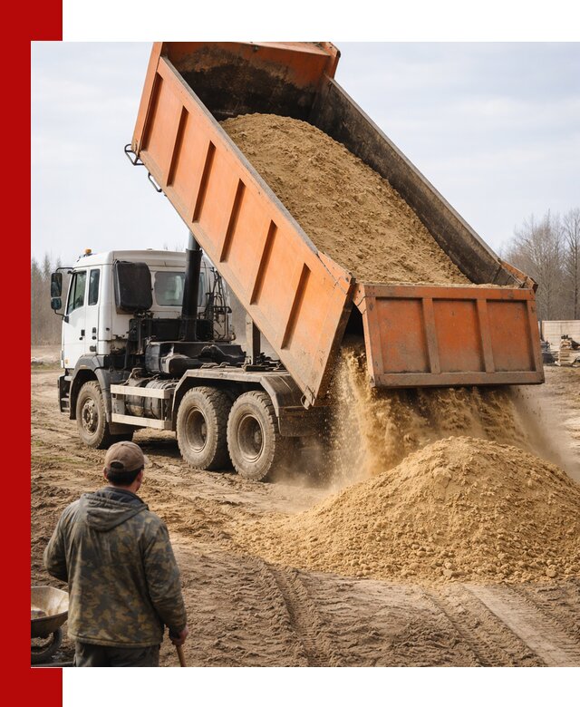 Аренда самосвала 20 тонн для перевозки грузов в Красноуфимске
