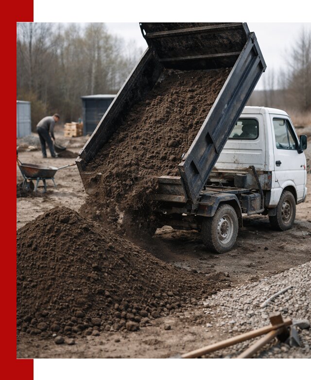 Аренда минисамосвала в Красноуфимске для доставки сыпучих материалов