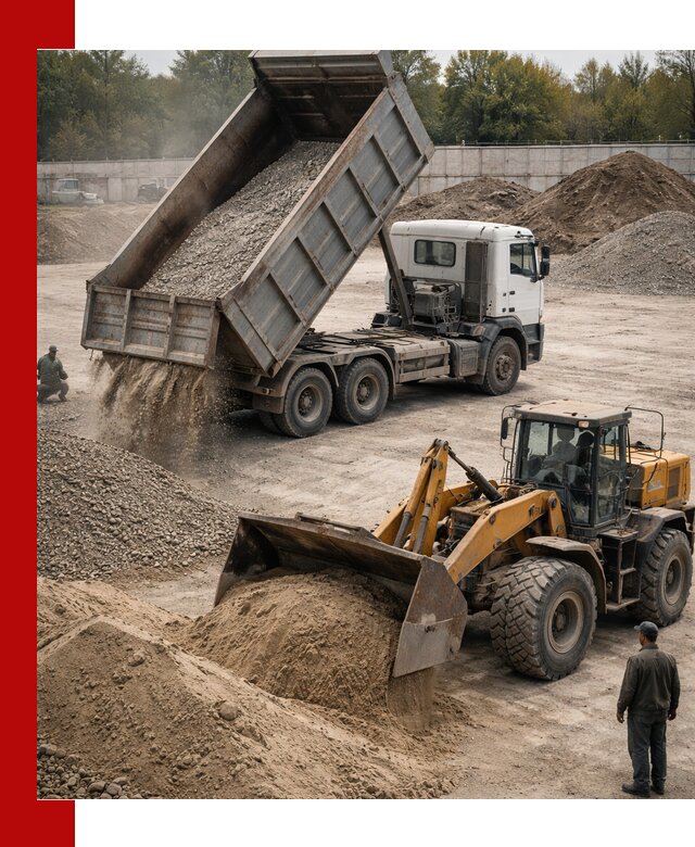 Перевозка сыпучих грузов самосвалами и бортовыми в Красноуфимске